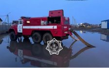 Астананың маңындағы ауылды су басты