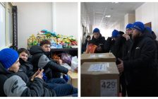 Су тасқыны: «Дала қырандары» жастар ұйымының мүшелері көмек көрсетті