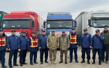 Ақтөбе облысына Қырғызстаннан гуманитарлық көмек келіп жетті (ВИДЕО)