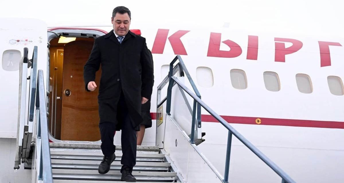 Қырғызстан Президенті Садыр Жапаров Қазақстанға келеді