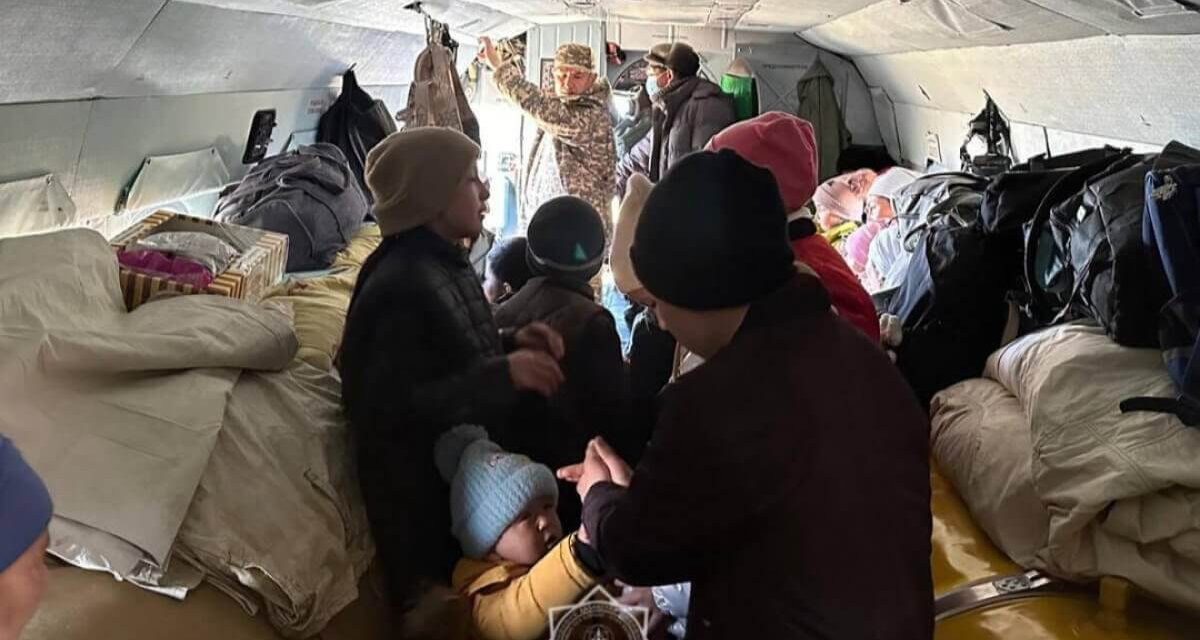 Ақтөбе облысында тұрғындар эвакуациялана бастады