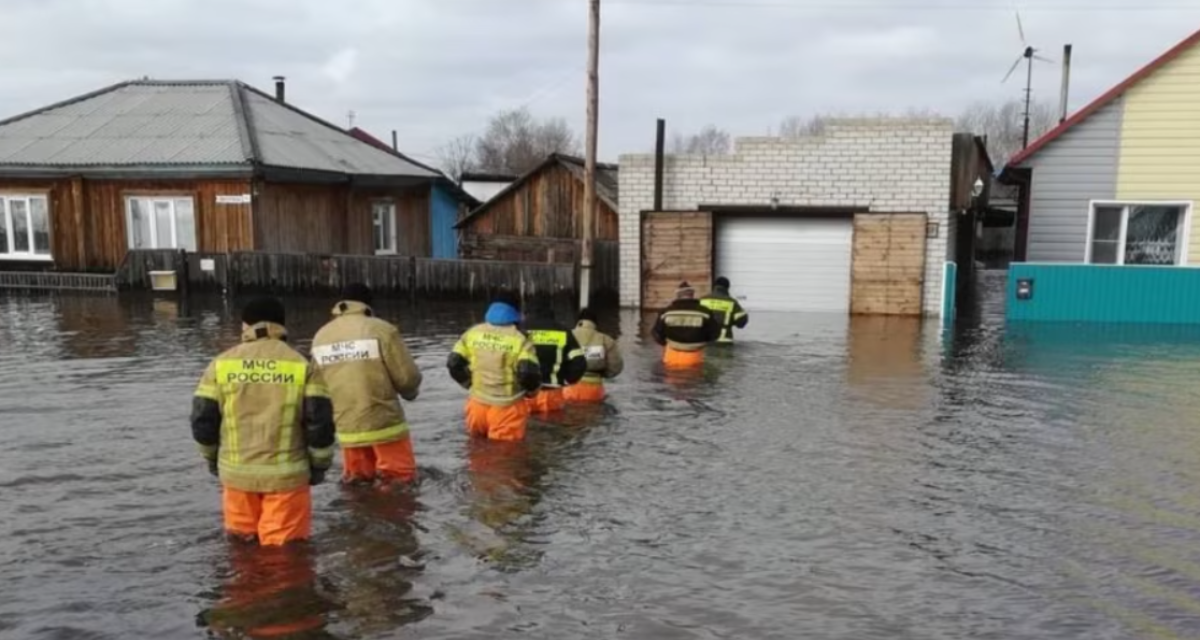 Жайық өзеніне Орынбор облысынан тасқын су келіп жатыр
