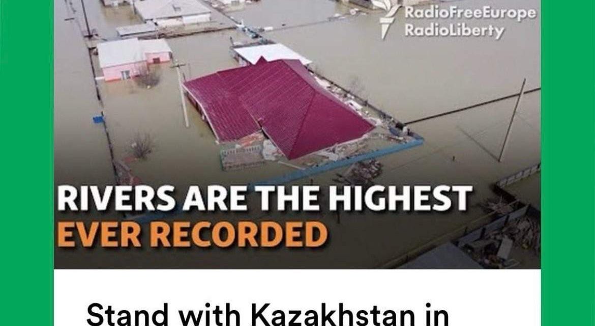 Чикагодағы Qazaq center ұйымы су тасқынынан зардап шеккендерге қаржылай көмектеспек