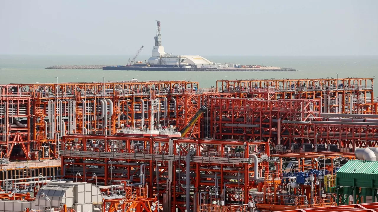 Каспий теңізіндегі Қашаған кен оры