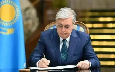 Қазақстан Президенті Қасым-Жомарт Тоқаев «Жасанды интеллект туралы» заңға қол қойды.