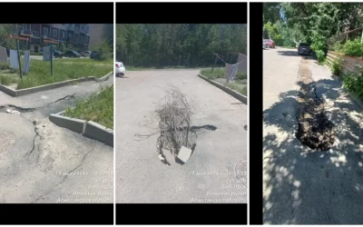 Боралдайда жаңадан төселген асфальт сапасы тұрғындардың наразылығын тудырды