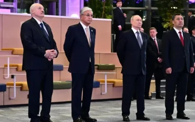 ЕАЭО басшылары Астанадағы жасанды интеллект көрмесін аралады