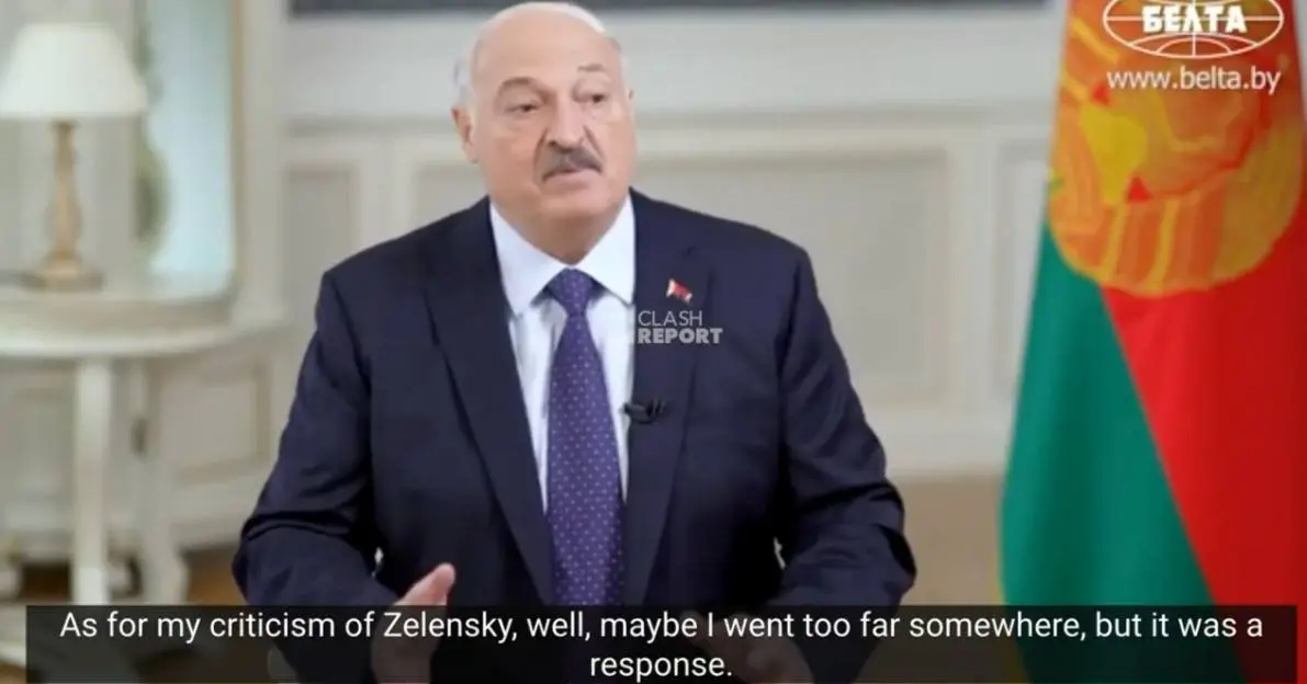 Лукашенко Зеленскийден кешірім сұрауға дайын