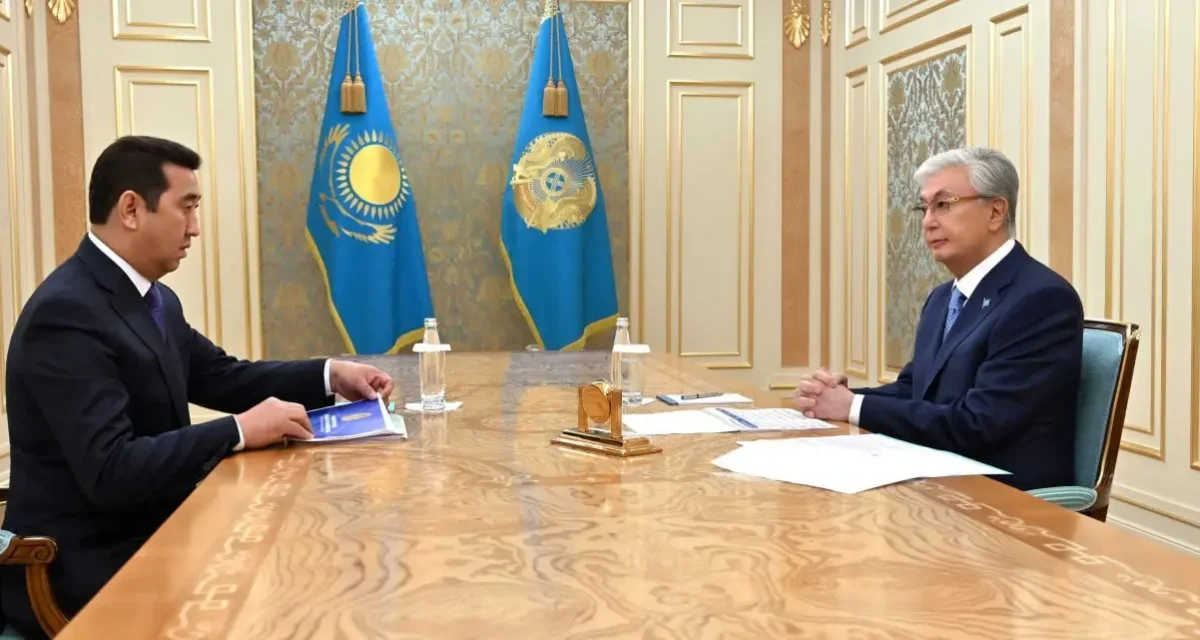 Тоқаев Ауыл шаруашылығы министрі Сапаровты қабылдап, сала қорытындысын тыңдады