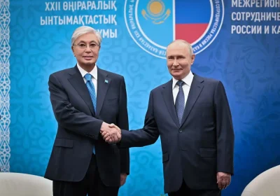 Қасым-Жомарт Тоқаев пен Владимир Путин Омбыда кездесті