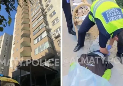 21 жастағы жігіт Алматыда көпқабатты үйдің балконынан құлап қаза тапты