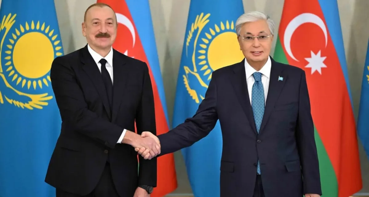 Ильхам Әлиев Президент Тоқаевқа Қарабақты қалпына келтіруге көмектескені үшін алғыс білдірді