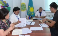 Жетісуда сайлау комиссияларының мүшелері оқудан өтіп жатыр