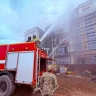 Астанада салынып жатқан ғимараттың шатырындағы өрт толық сөндірілді