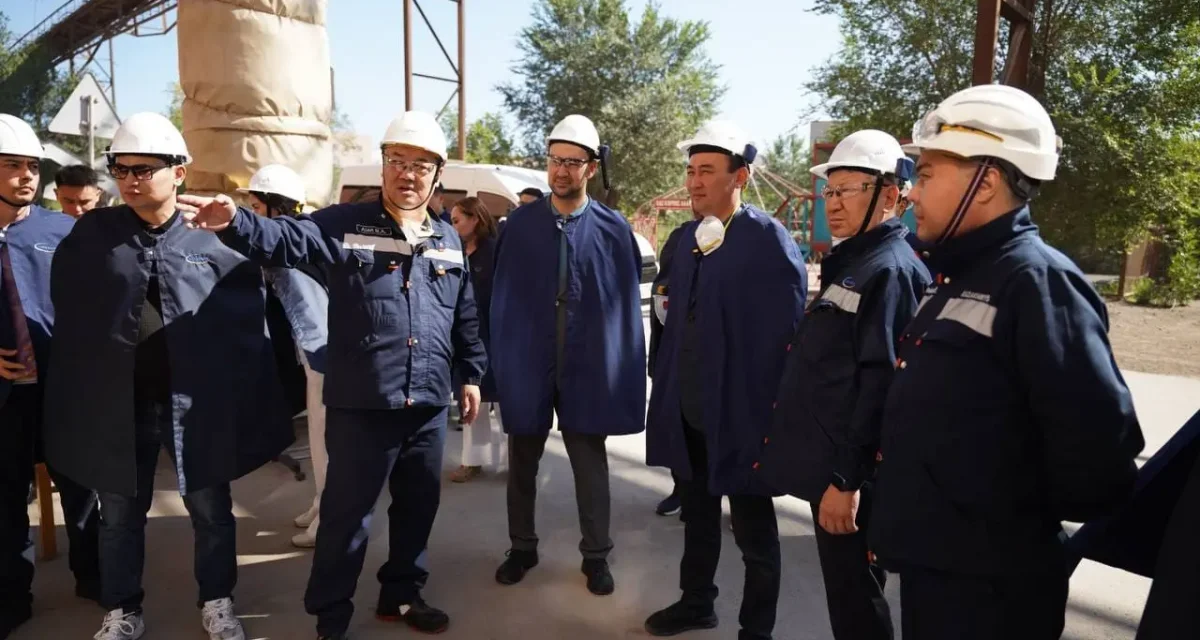Ұлытау облысының әкімі «Қазақмыс» Тобының өндірістік және әлеуметтік нысандарымен танысты