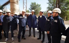 Ұлытау облысының әкімі «Қазақмыс» Тобының өндірістік және әлеуметтік нысандарымен танысты