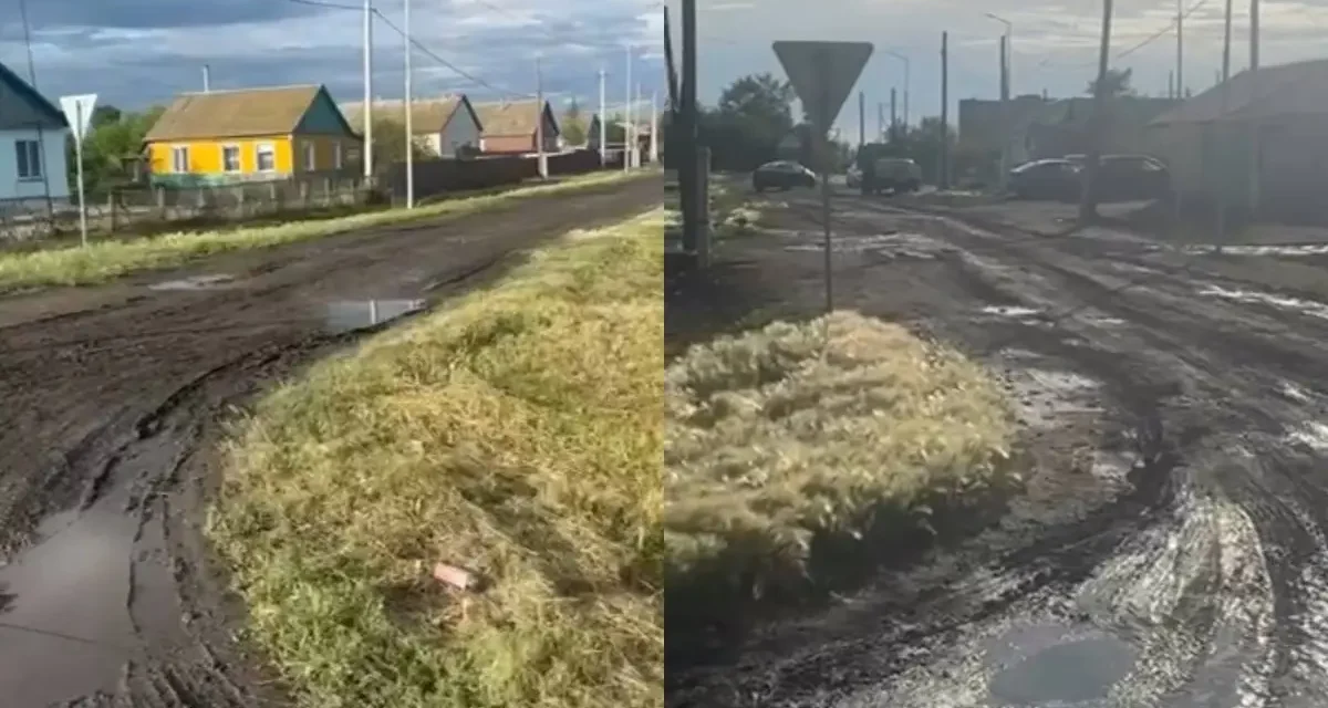 Батбаққа батқан бұқара: СҚО-дағы ауылда әлі күнге дейін асфальт жоқ