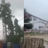 Ақтөбе облысында байланыс мұнарасы дүкенге құлап, үш адам зардап шекті