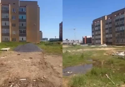 Ақтөбеде құрылыс компаниясы балалар алаңы мен тұраққа арналған жерді сатып жіберген