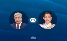 Тоқаев Таиланд королін туған күнімен құттықтады