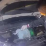 Жамбы облысында ер адам көлігінің капотына 8,5 келі гашиш жасырп, Алматыға жеткізбек болған (ВИДЕО)