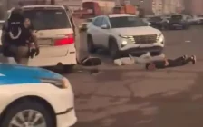Қарағандыда супермаркеттегі оқиға: 16 адам полицияға жеткізілді