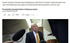 Израиль АҚШ-қа Иранның Трампқа қастандық жоспары туралы барлау дерегін берді