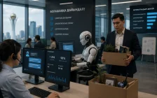Кеңседен басталған қысқарту: жасанды интеллект Қазақстанда бірінші кімнің жұмысын алады?