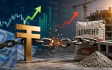 Валюта мен бетон арасындағы үзілген байланыс: теңге нығайғанда цемент неге қымбаттайды?