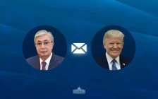 Президент Дональд Трампқа жеделхат жолдады