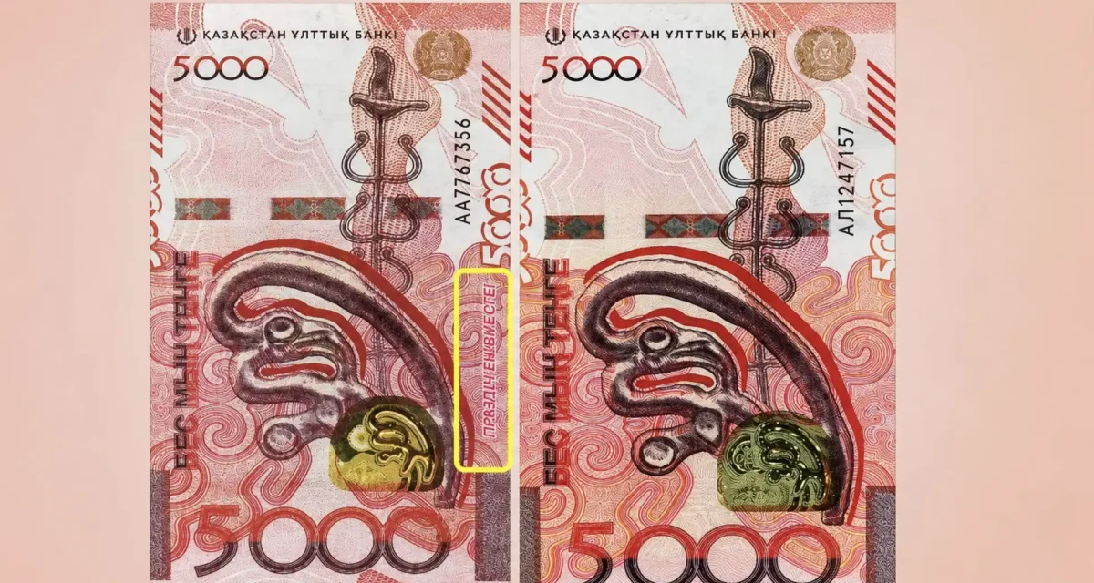 Ұлттық банк қолдан ең көп жасалатын купюраны атады