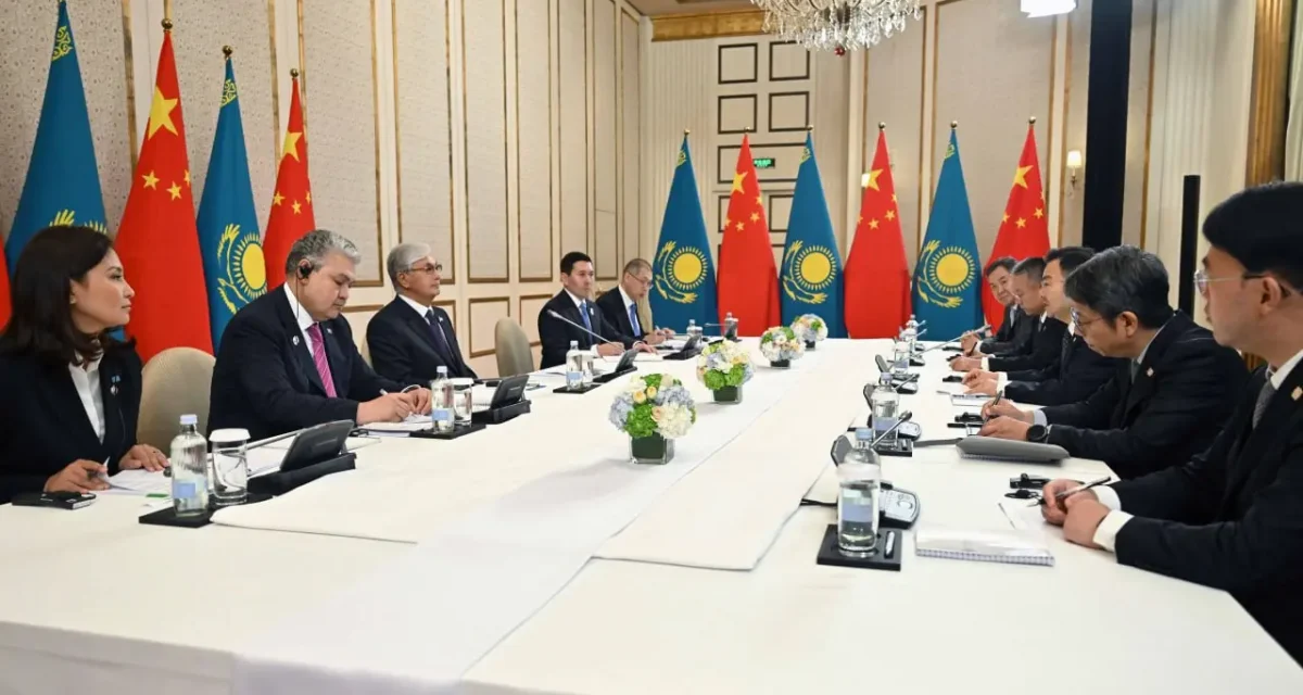 Тоқаев China Communications Construction Company президентін қабылдады