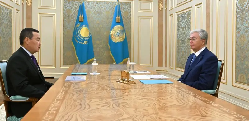 Президент Әлихан Смайыловты қабылдады