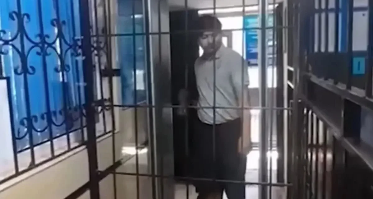 Алматы облысында 22 жастағы жігіт әлеуметтік желідегі дөрекі бейнежазбасы үшін бес тәулікке қамалды