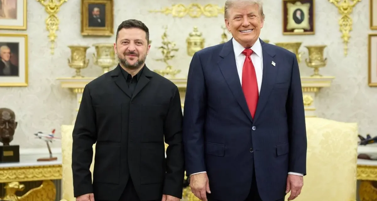 Зеленский мен Трамп Овал кабинетінде кездесті