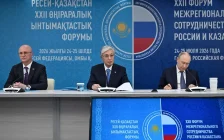Қасым-Жомарт Тоқаев XXII Қазақстан-Ресей өңіраралық ынтымақтастық форумына қатысты