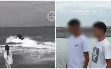 Алакөлде гидроциклмен қауіпті маневр жасаған жас жігіт жауапқа тартылды