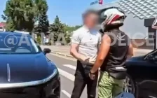 Алматыда әлеуметтік желіге видео салған мотоциклист 10 тәулікке қамалды
