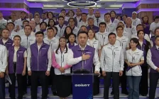 «Әділет» партиясының төрағасы Айбек Дәдебай сайлаушыларға алғыс айтты