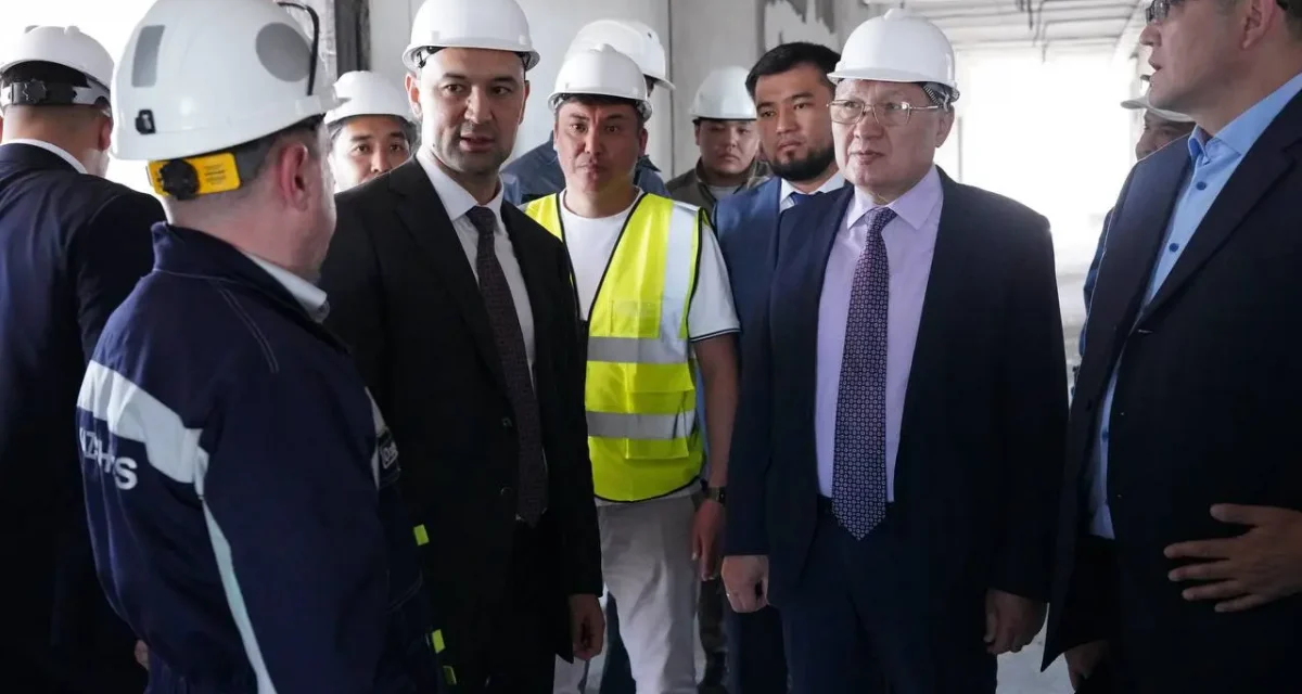 Руслан Өскенәлі Жезқазғандағы негізгі әлеуметтік жобалардың іске асырылу барысын тексерді