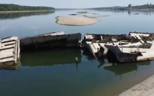 Дунай деңгейінің төмендеуі 1944 жылы батқан нацистік кемелерді ашты