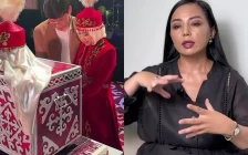 «Таң қалдым»: Алтынай Жорабаева ұзатудағы ерекше торт туралы айтты (ВИДЕО)