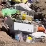 Зайсан жағасында қоқысты шұңқырға көміп жатыр: тұрғын әкімдіктен тексеруді талап етті