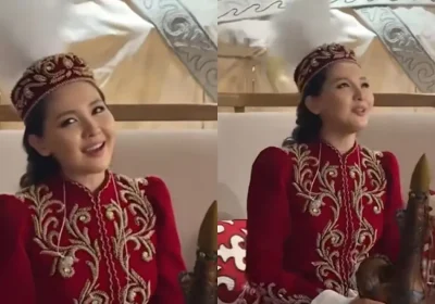 «Хиджабын шешкені дұрыс болды»: Айдана Меденова ұлттық образымен елді сүйсіндірді (ВИДЕО)