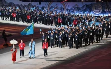 Көшпенділер әлем ойындары Бішкек Аренада салтанатты түрде ашылды