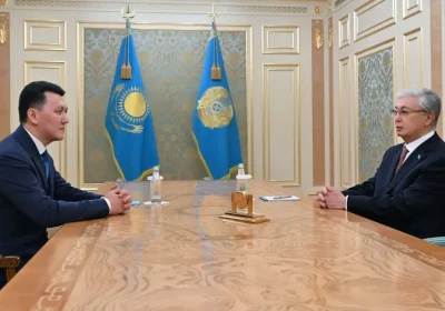 Қасым-Жомарт Тоқаев Вице-Президент Ерлан Қаринді қабылдады