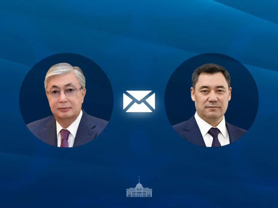 Қасым-Жомарт Тоқаев Садыр Жапаровты Қырғызстанның Тәуелсіздік күнімен құттықтады