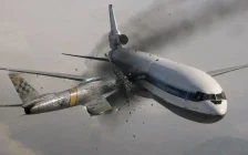 1971 жылғы Жапониядағы ауыр әуе апаты: Boeing 727 мен F-86F соқтығысқан
