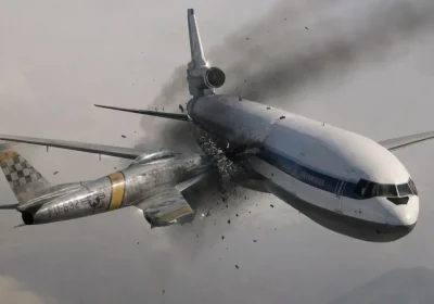 1971 жылғы Жапониядағы ауыр әуе апаты: Boeing 727 мен F-86F соқтығысуы