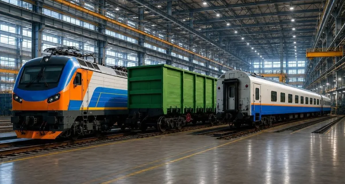 Қазақстанда теміржол машина жасау өндірісі 7 есе өсті